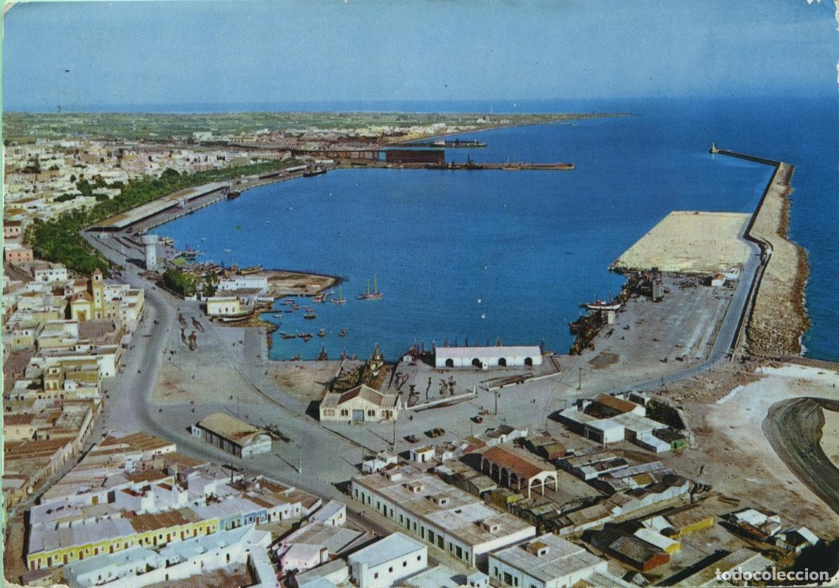 Postales: N&ordm; 2.017-ALMER&Iacute;A. El Puerto. Circulada en 1962. EDICIONES ARRIBAS