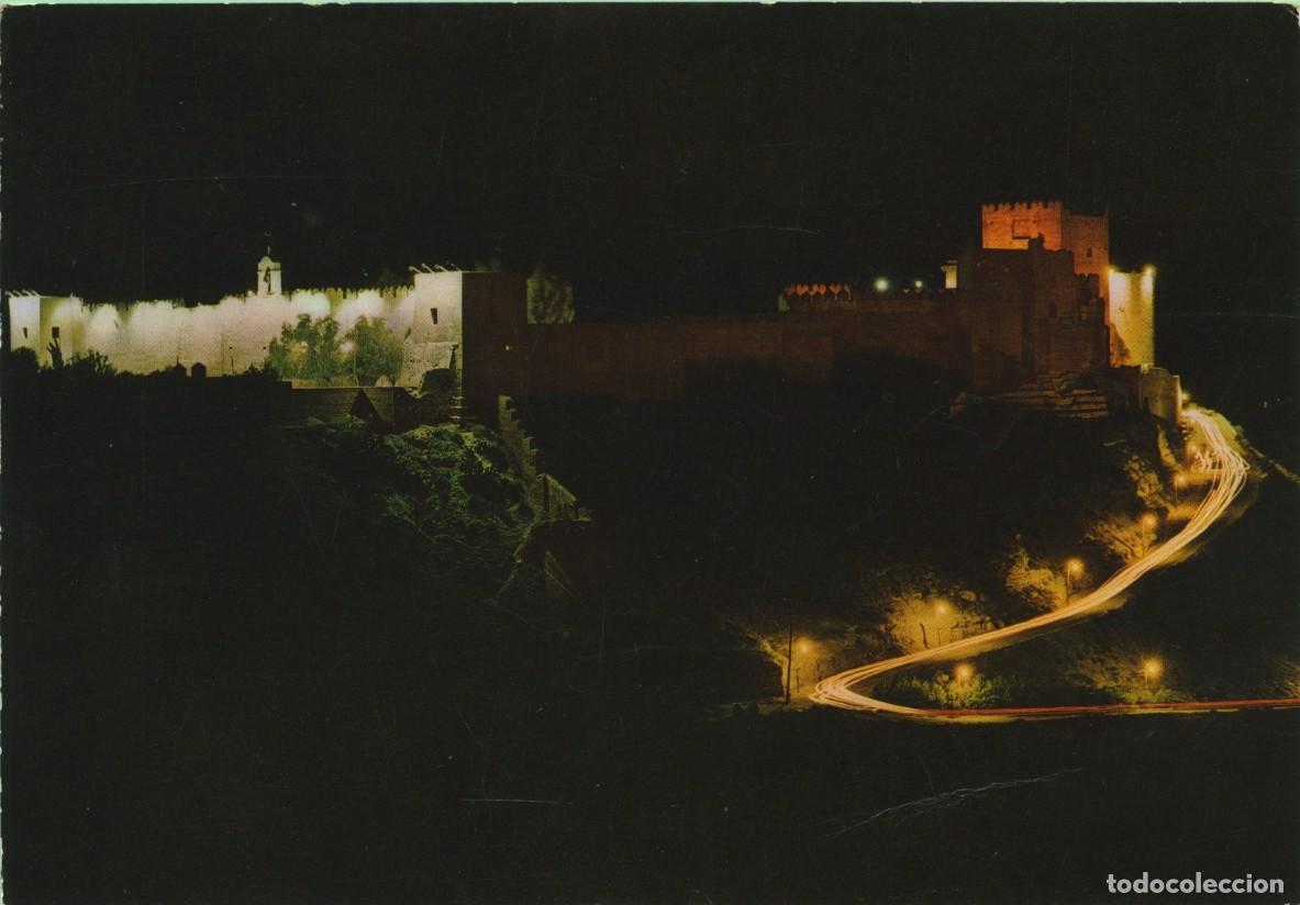Postales: N&ordm; 2003-ALMER&Iacute;A. La Alcazaba (Nocturna). Sin circular. EDICIONES ARRIBAS