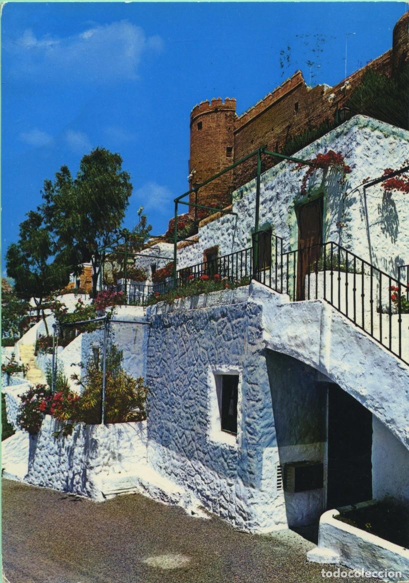 Postales: N&ordm; 83-ALMER&Iacute;A. Mes&oacute;n Gitano y Alcazaba. Circulada en 1982. EDICIONES ARRIBAS