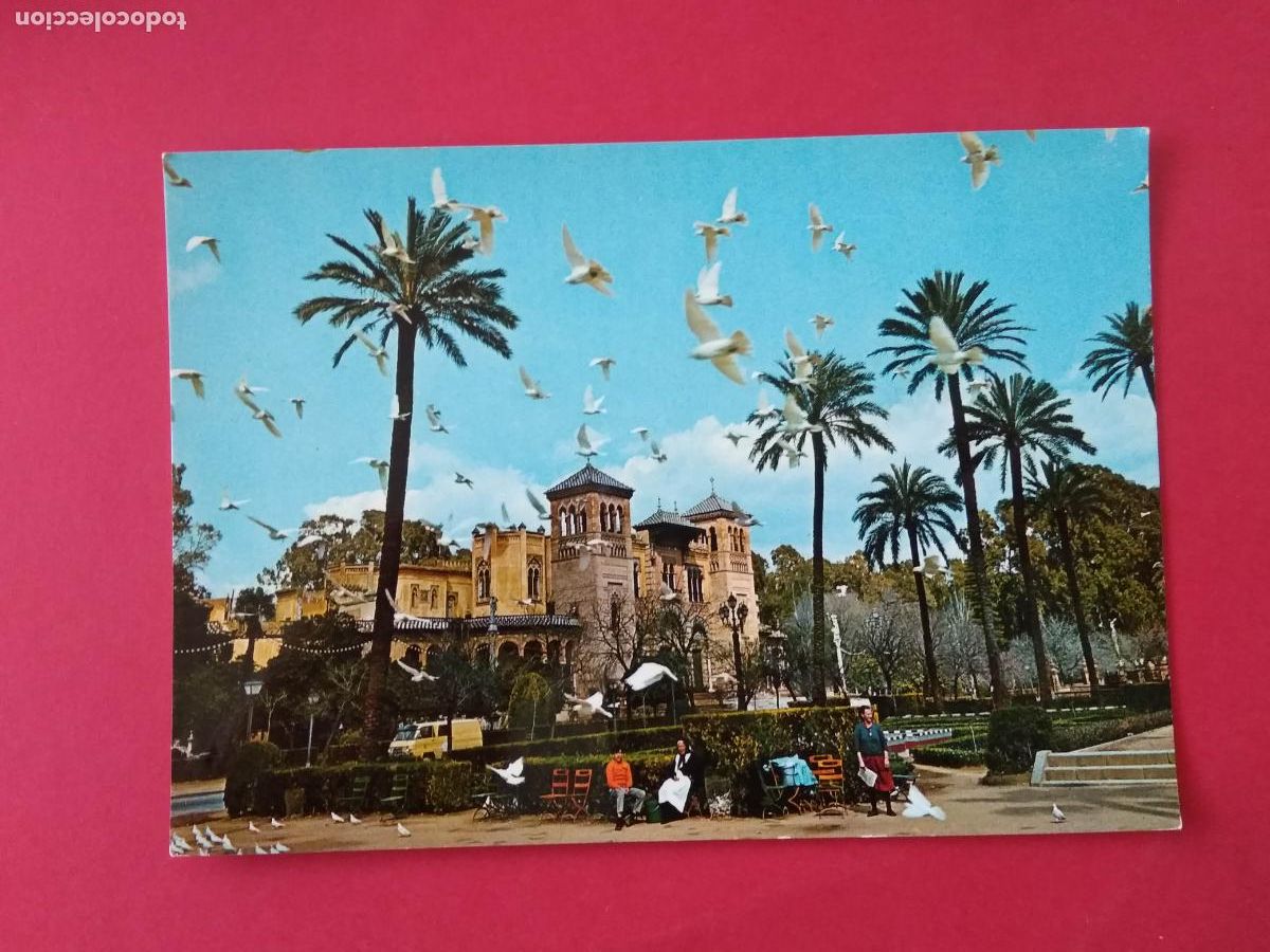 Postales: ANTIGUA TARJETA POSTAL , ANDALUCIA , SEVILLA , PLAZA DE AMERICA