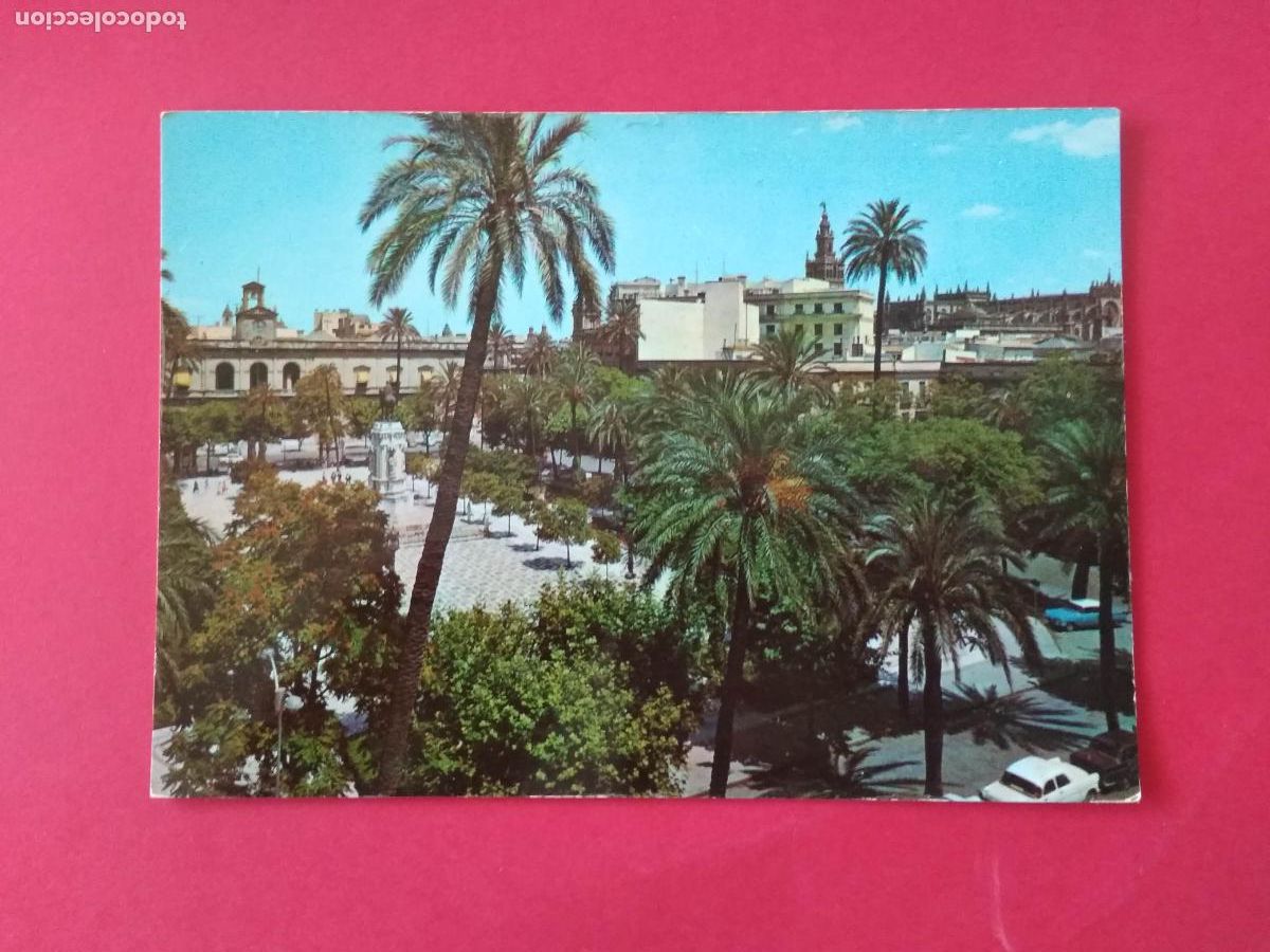 Postales: ANTIGUA TARJETA POSTAL , ANDALUCIA , SEVILLA , PLAZA DE SAN FRANCISCO
