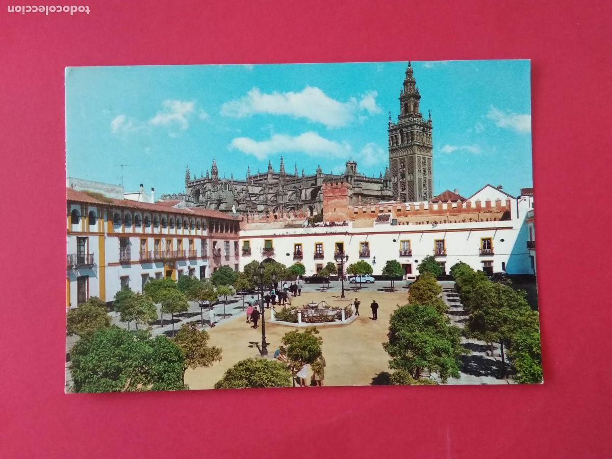 Postales: ANTIGUA TARJETA POSTAL , ANDALUCIA , SEVILLA , REALES ALCAZARES