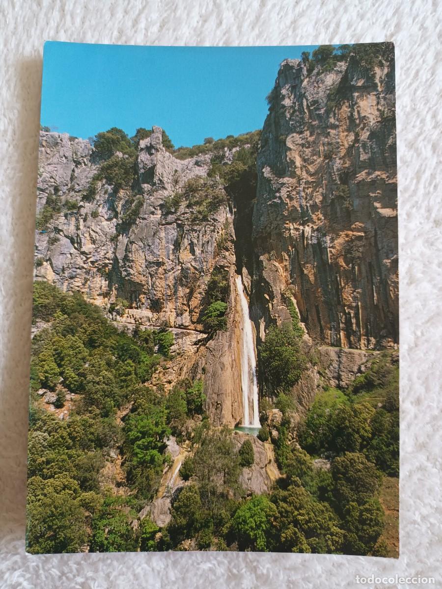 Postales: JAEN. CASCADA DE LINAREJOS (CERRADA DE UTRERO). PARQUE NATURAL DE CAZORLA, SEGURA Y LAS VILLAS (1988
