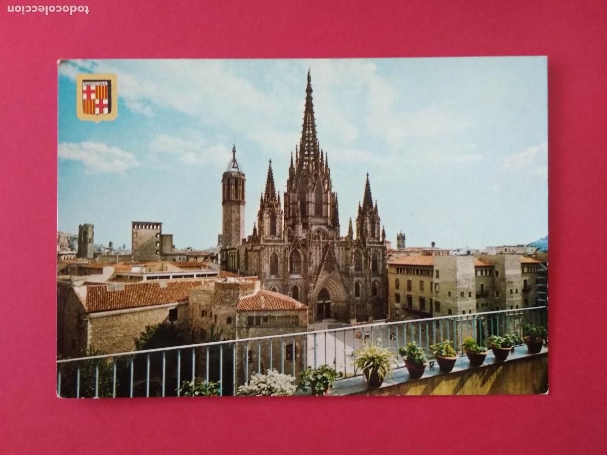 Postales: ANTIGUA TARJETA POSTAL , CATALU&Ntilde;A CATALUNYA , BARCELONA , CATEDRAL