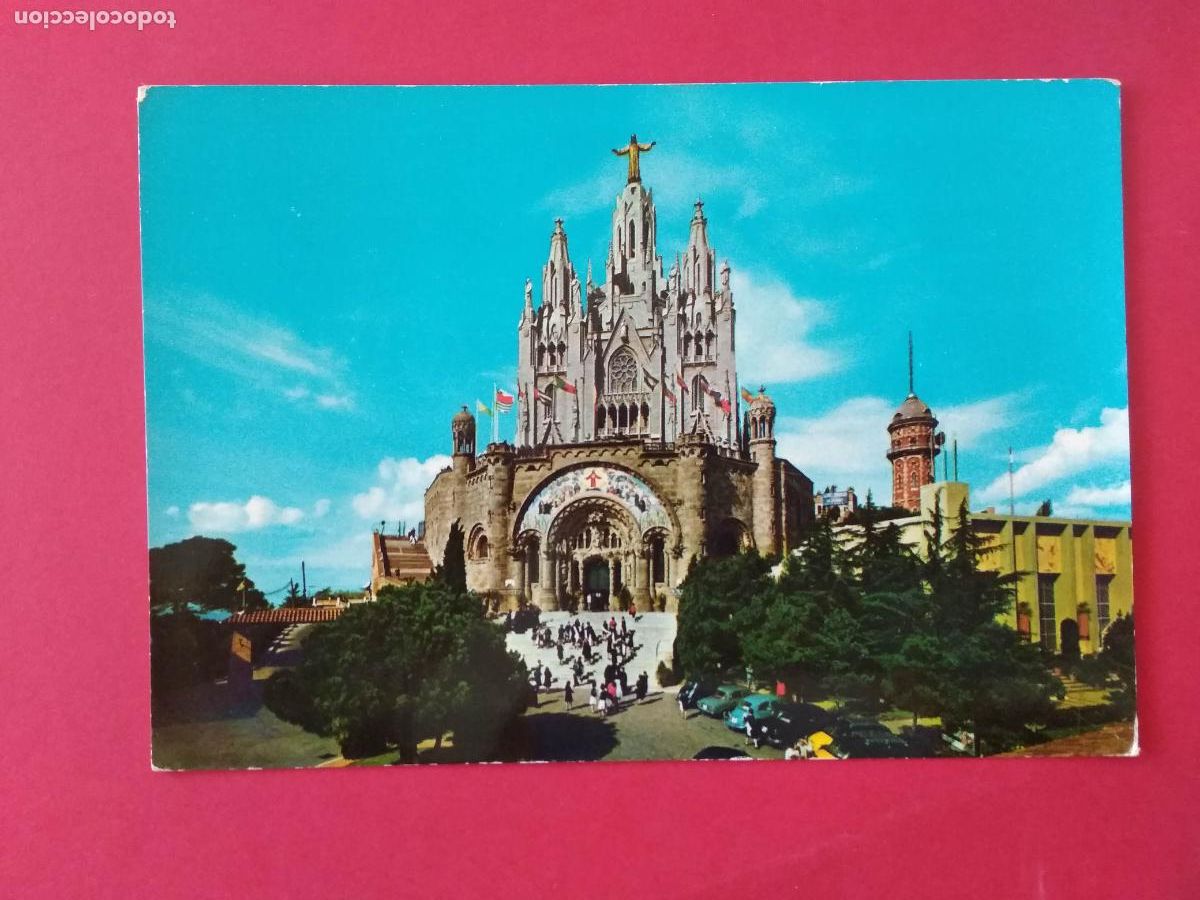 Postales: ANTIGUA TARJETA POSTAL , CATALU&Ntilde;A CATALUNYA , BARCELONA , TIBIDABO