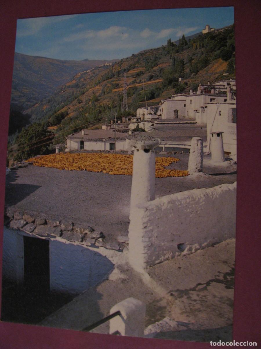 Postales: POSTAL DE LA ALPUJARRA. PAMPANEIRA. TERRAO DE LAS CAMARAS. ARCO IRIS