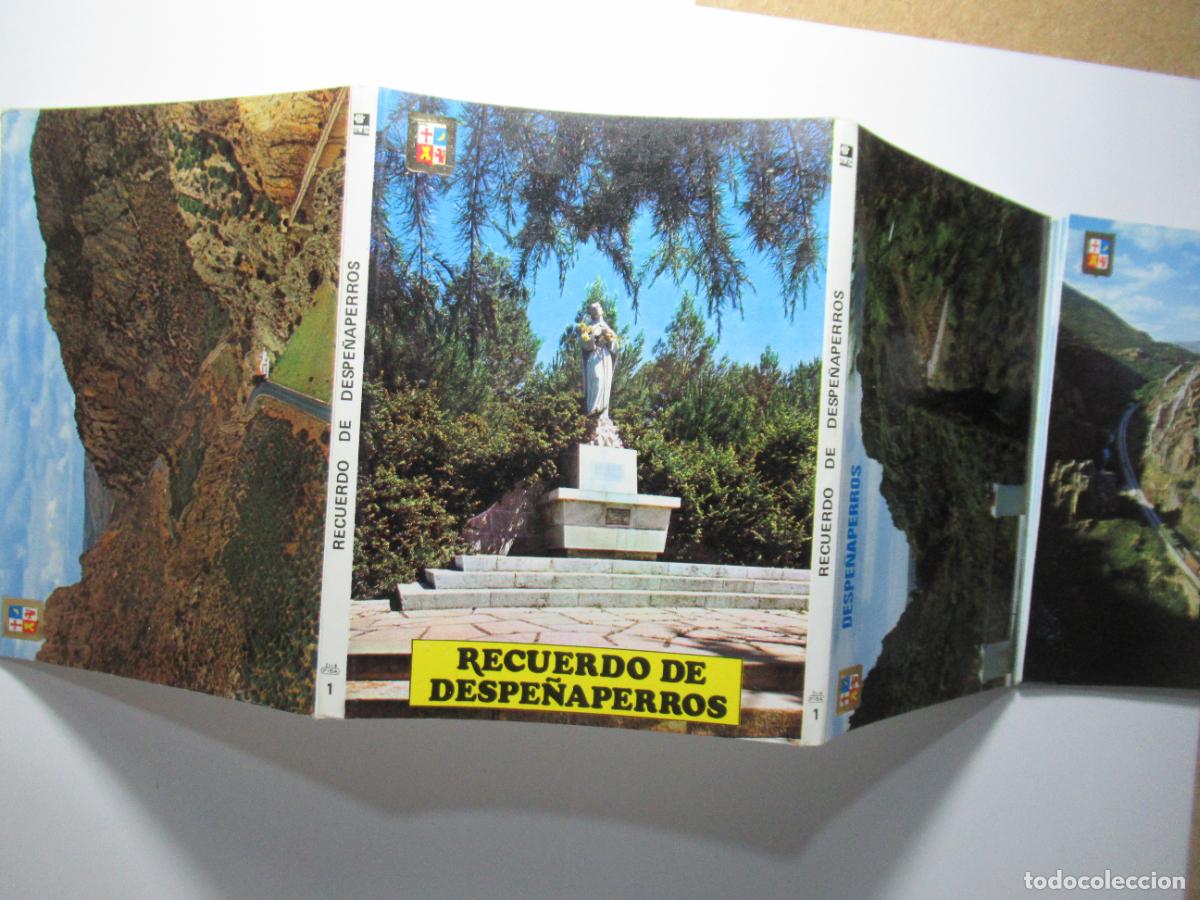 Postales: Bloc Despe&ntilde;aperros (Ja&eacute;n) - 10 postales en acorde&oacute;n