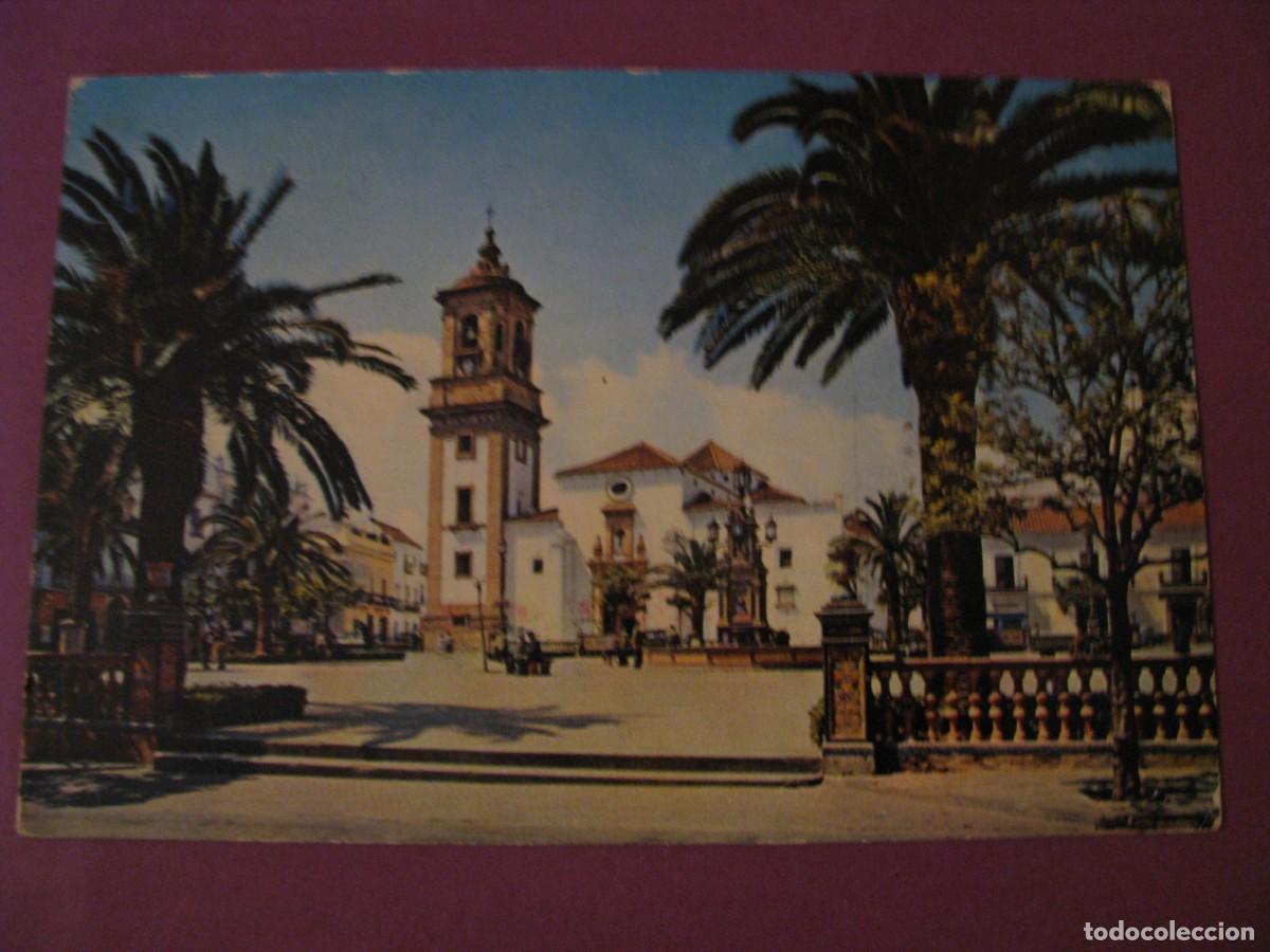 Postales: POSTAL DE ALGECIRAS. PLAZA ALTA Y NTRA. SRA. DE LA PALMA. AGATA.