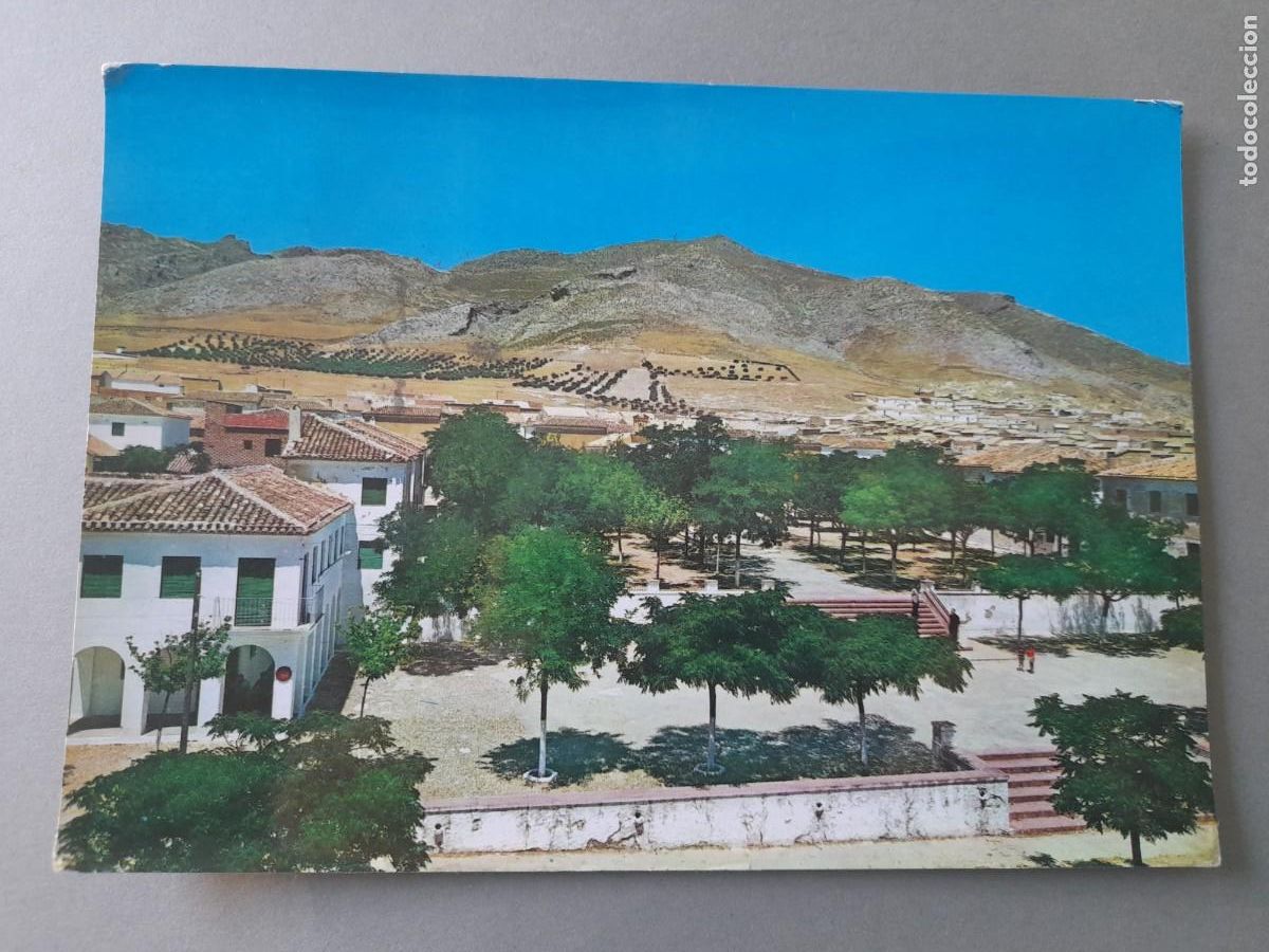 Postales: Postal de jodar (jaen) -3- plaza de fatima, ma-fer circulada 1972