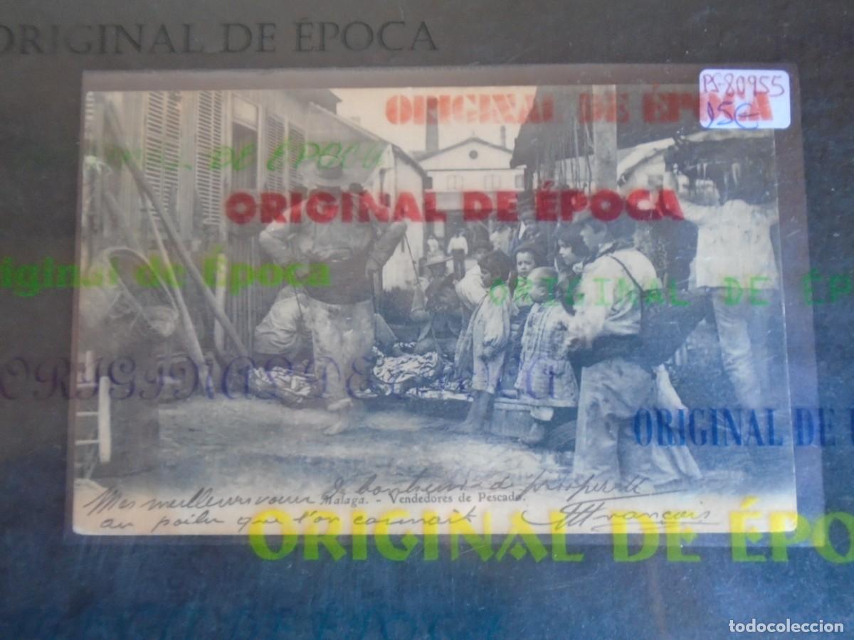 Postales: (PS-80955)POSTAL DE MALAGA-VENDEDOR DE PESCADO