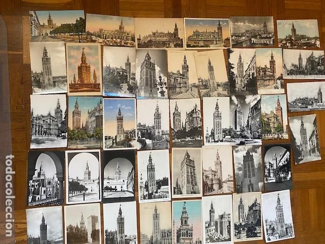 Postales: Sevilla. La Giralda. 41 postales diferentes .