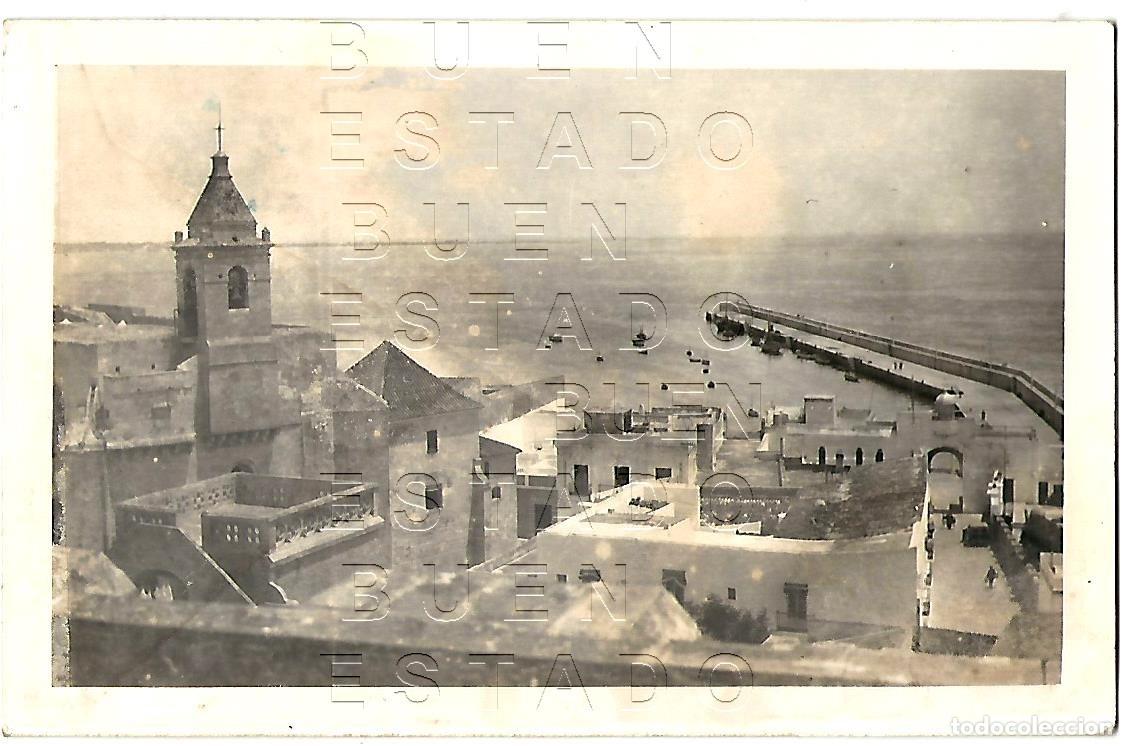 Postales: ROTA CADIZ POSTAL PARROQUIA Y MUELLE CIRCULADA M59