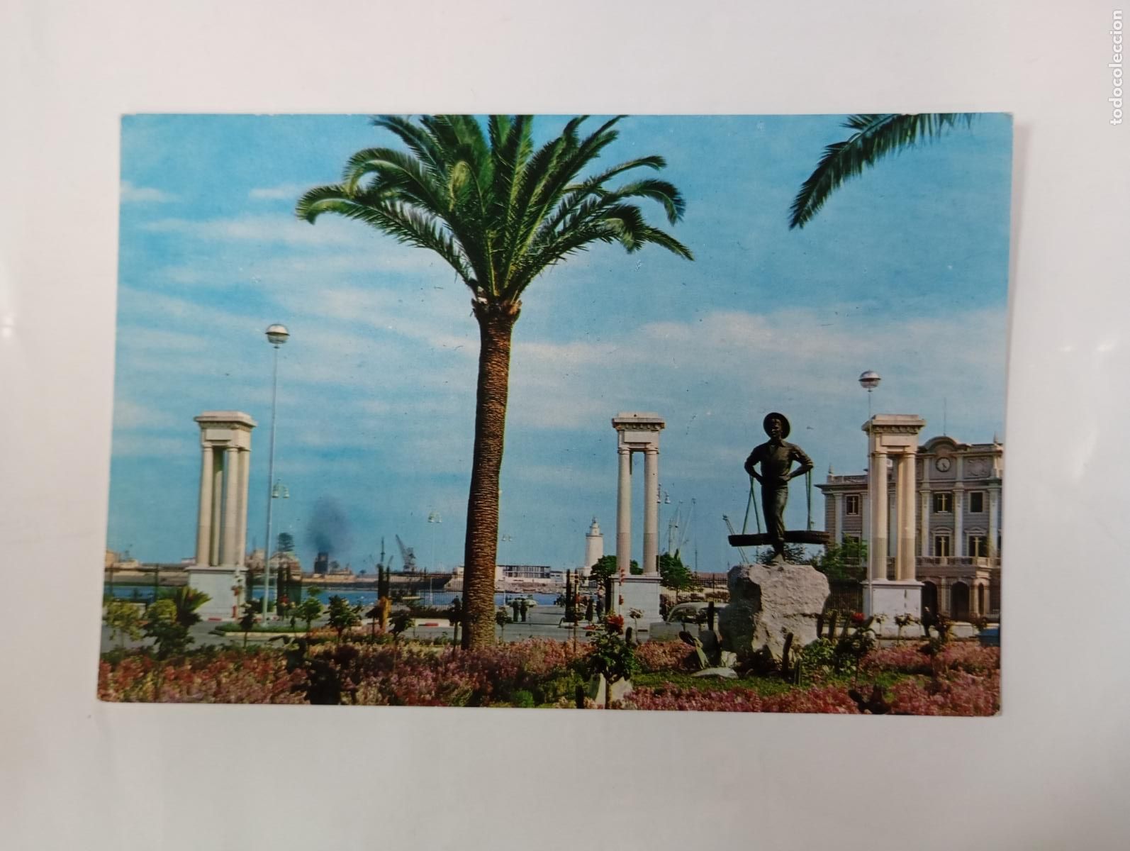 Postales: POSTAL DE M&Aacute;LAGA. ENTRADA DEL PUERTO. TDKP30Q