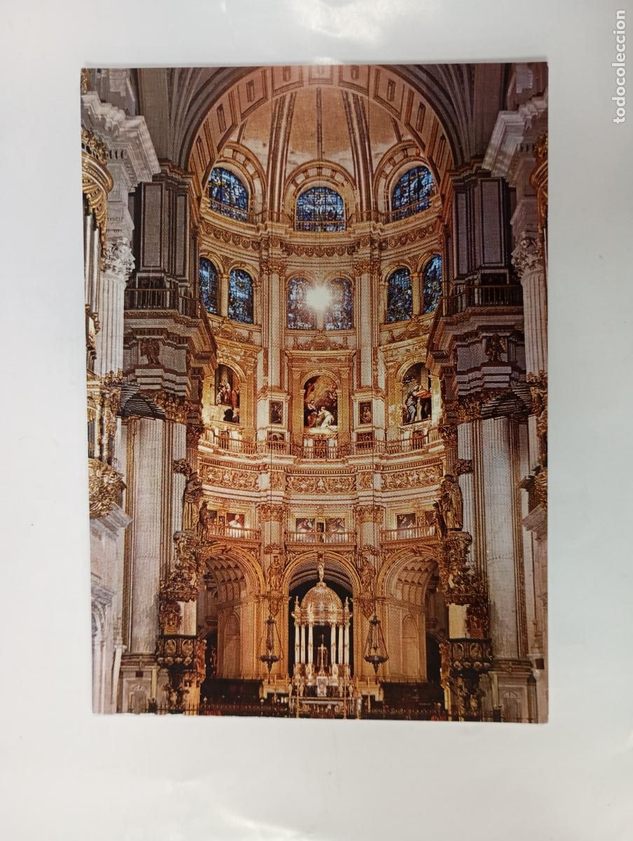 Postales: POSTAL DE GRANADA. CATEDRAL. CAPILLA MAYOR. TDKP30Q