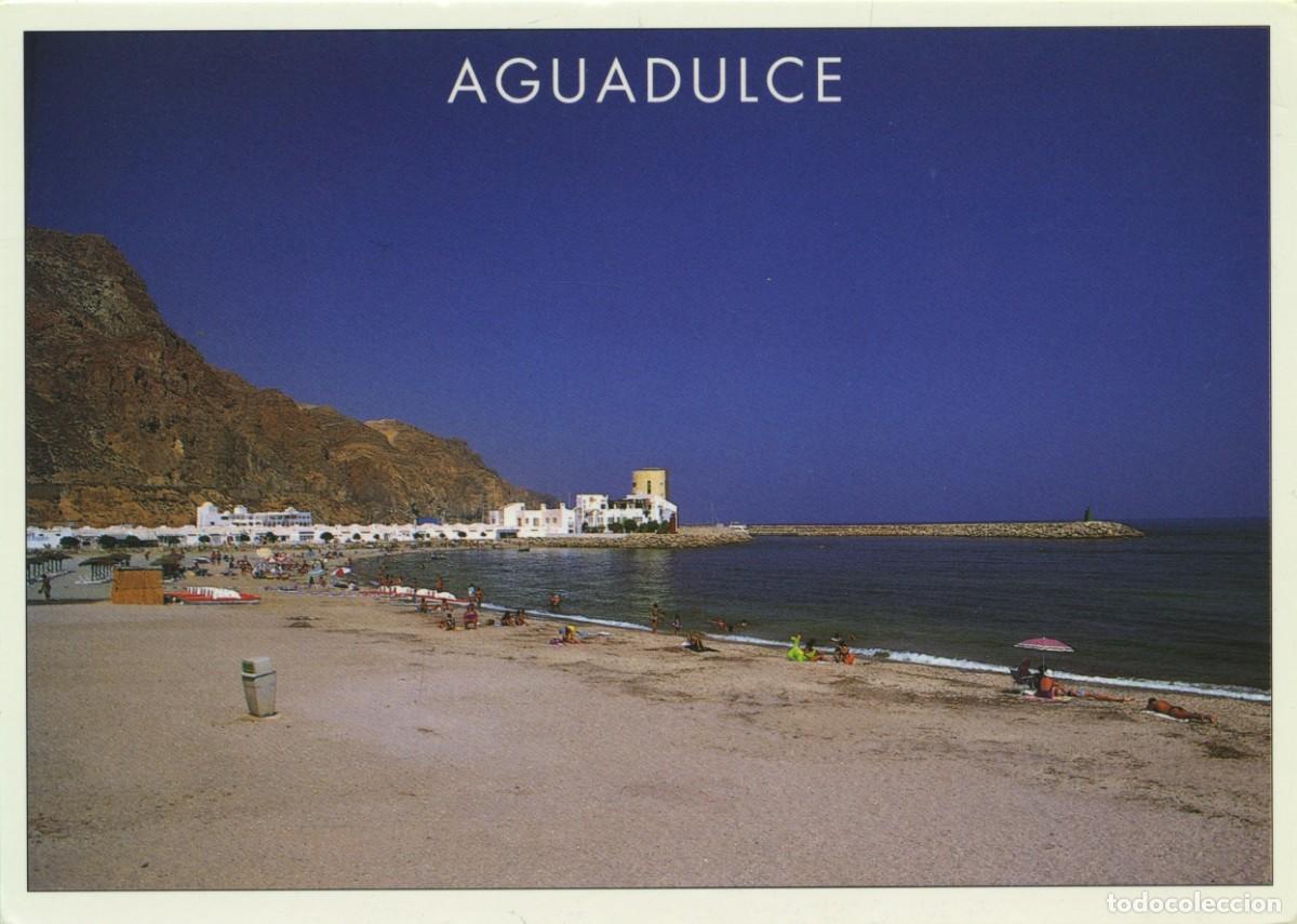 Postales: N&ordm; 176.8-AGUADULCE. Playa. Sin circular. ED. TRIANGLE