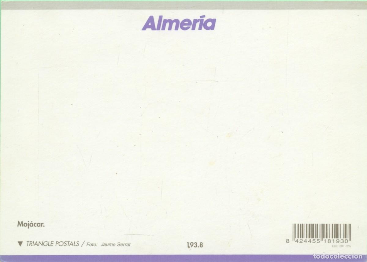 Postales: N&ordm; 193.8-MOJ&Aacute;CAR. Almer&iacute;a. Playa. Sin circular. ED. TRIANGLE - Foto 2