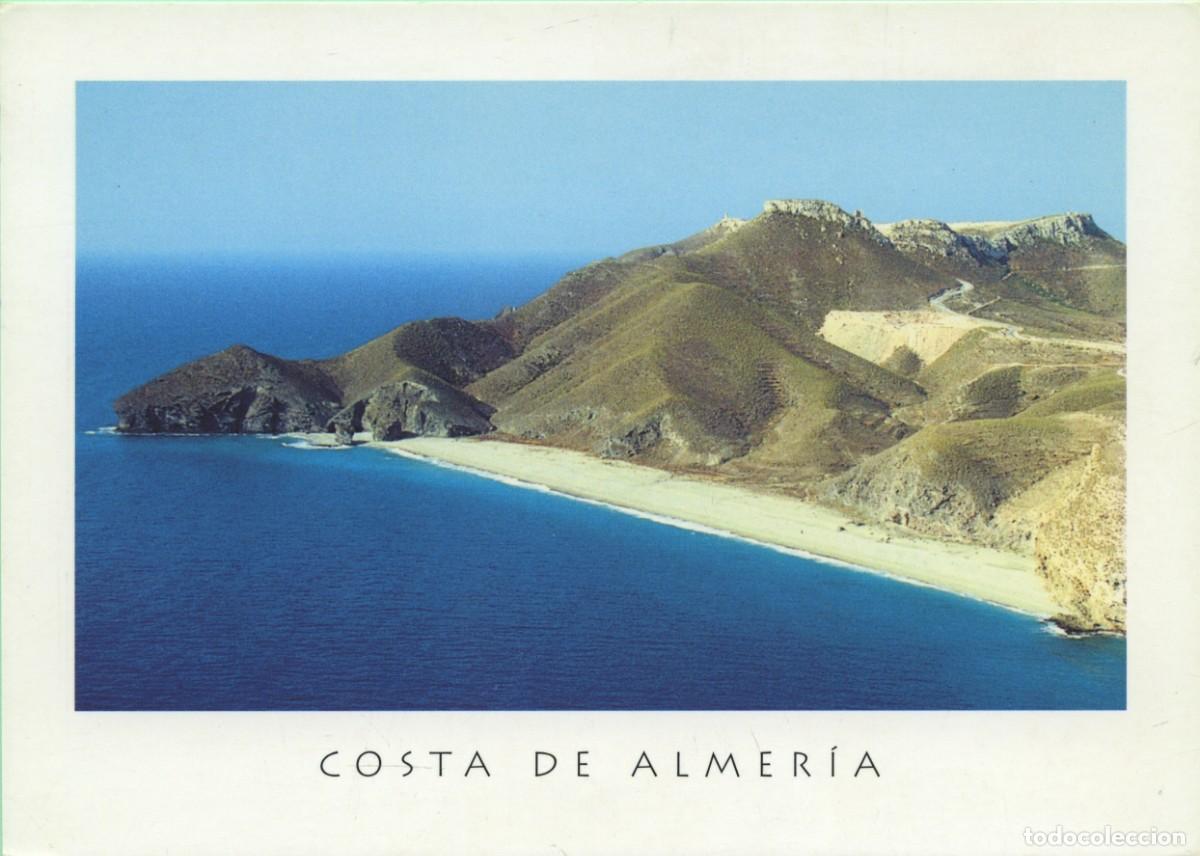 Postales: N&ordm; 8018-PARQUE NATURAL CABO DE GATA. N&Iacute;JAR. Almer&iacute;a. Playa de los Muerto. Sin circular. ED. TRIANGLE