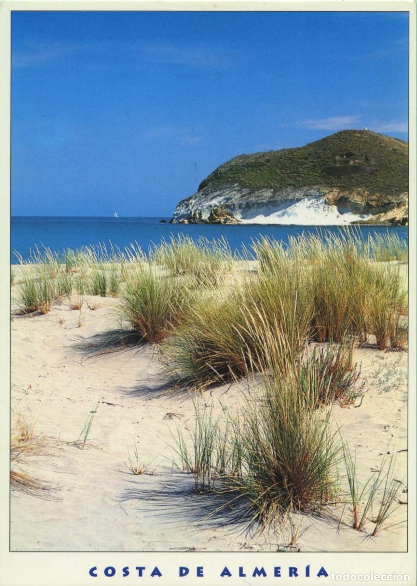 Postales: N&ordm; 217.8-PARQUE NATURAL CABO DE GATA. N&Iacute;JAR. Playa de los Genoveses. Sin circular. ED. TRIANGLE