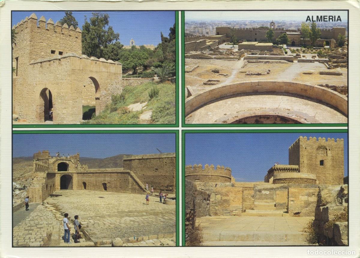 Postales: N&ordm; 73-ALMER&Iacute;A. Conjunto arqueol&oacute;gico de La Alcazaba. Sin circular. ED. G&Oacute;MEZ J.
