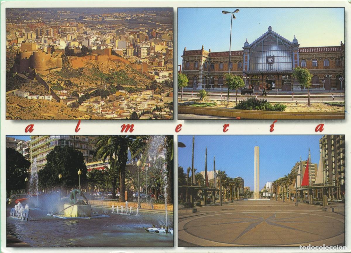 Postales: N&ordm; 137-ALMER&Iacute;A. Diversas vistas. Sin circular. ED. POSTALES G&Oacute;MEZ J.