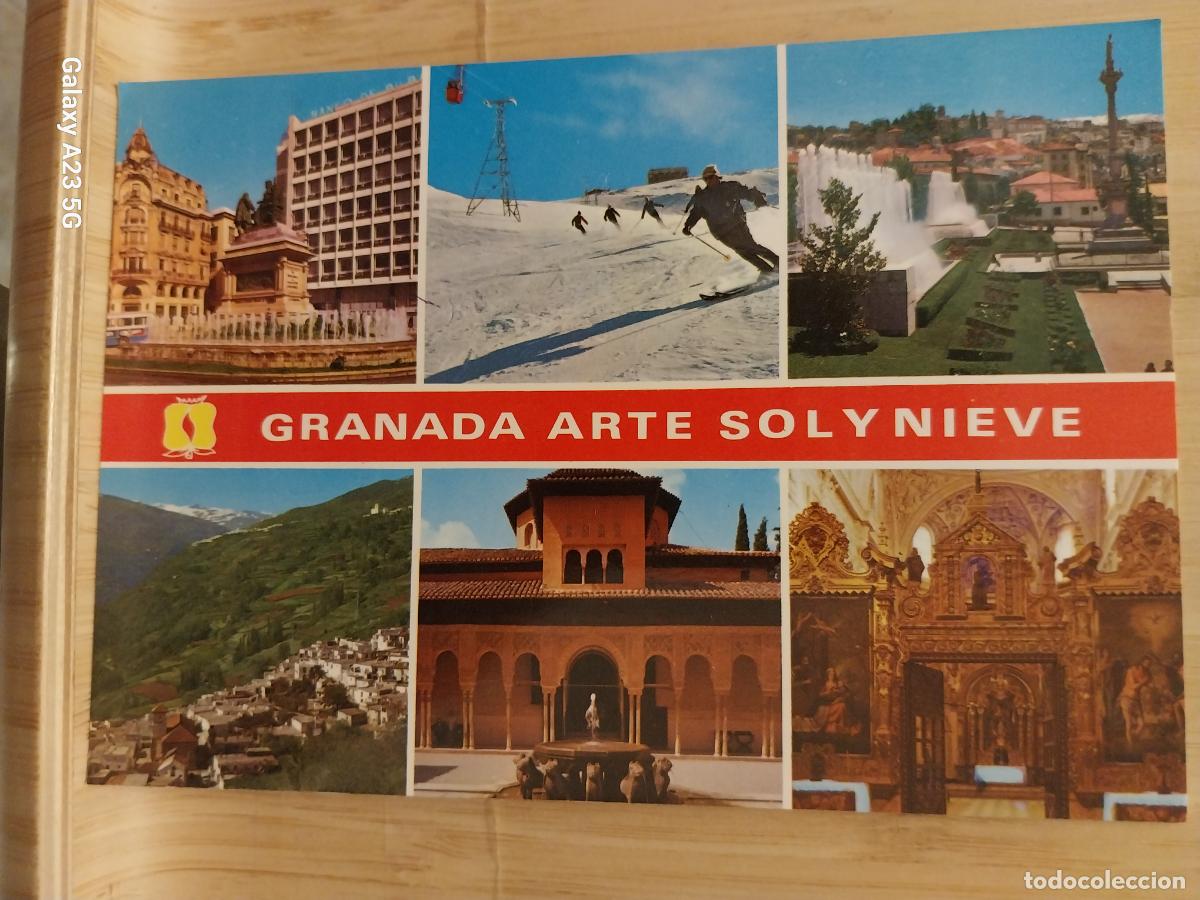 Postales: GRANADA ARTE SOL Y NIEVE ED ARRIBAS 244 SC ORIGINAL