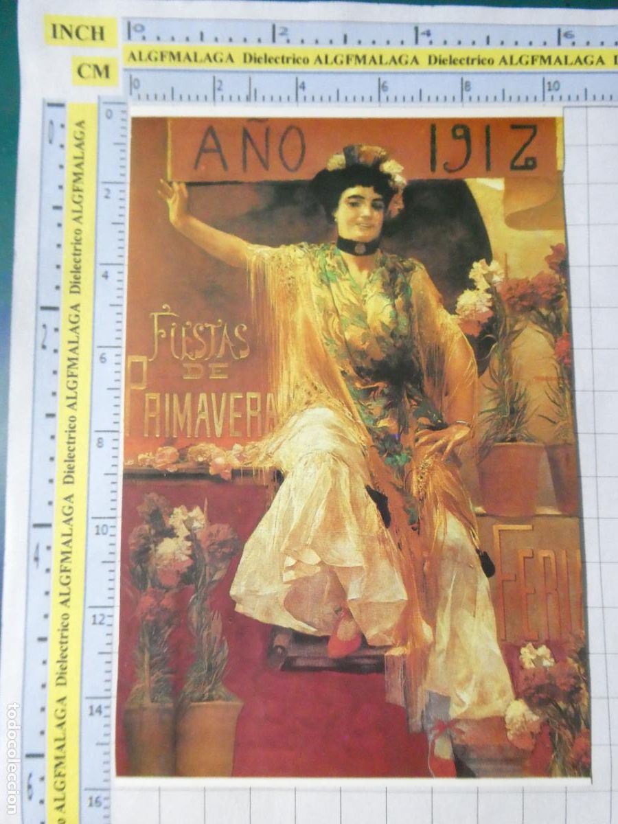 Postales: POSTAL DE SEVILLA. A&Ntilde;O 1989. CARTEL DE LAS FERIAS FIESTAS PRIMAVERA 1928. 447