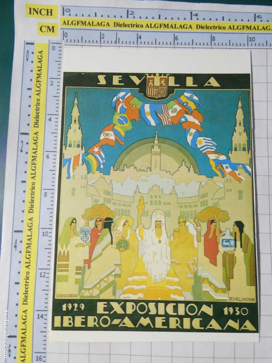 Postales: POSTAL DE SEVILLA. A&Ntilde;O 1990. CARTEL 1929 1930 EXPOSICI&Oacute;N IBERO AMERICANA. 453