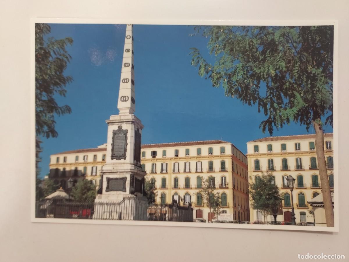 Postales: POSTAL MALAGA PLAZA DE LA MERCED. S/C. AYUNTAMIENTO, AREA DE TURISMO