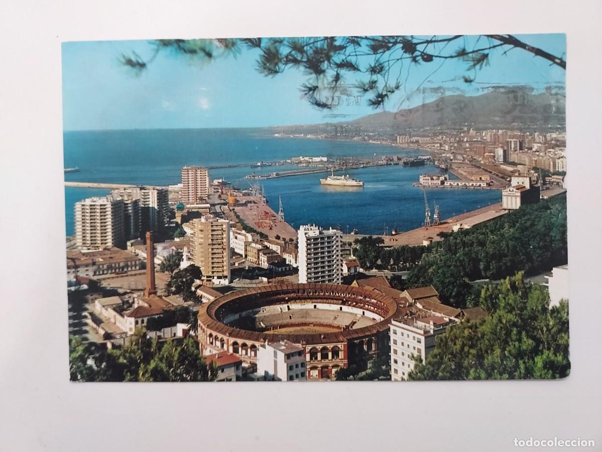 Postales: POSTAL MALAGA VISTA PANORAMICA. CIRCULADA. 1968. BEASCOA. Malagueta