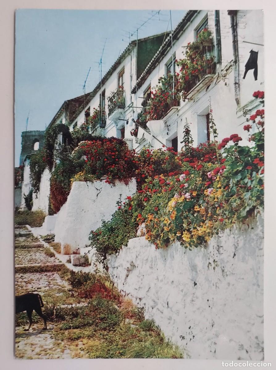 Postales: POSTAL MALAGA SUBIDA A LA ALCAZABA. CIRCULADA. 1979. GARRABELLA