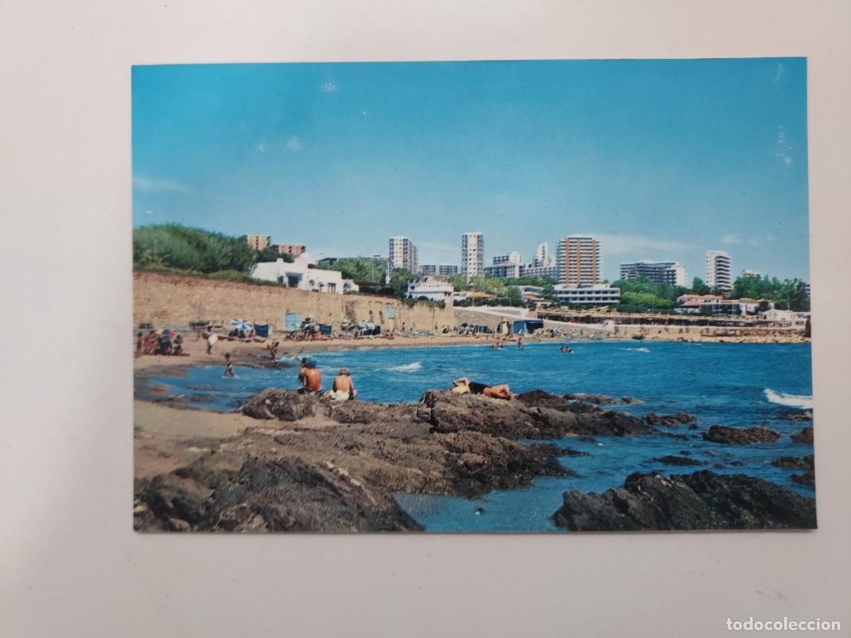 Postales: POSTAL BENALMADENA COSTA VISTA DE LA PLAYA. CIRCULADA. 1976. FOTO ANTONIO. MALAGA