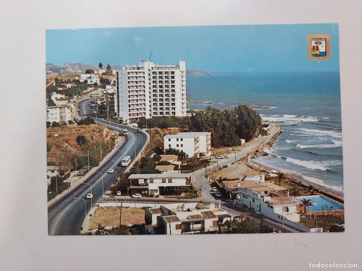Postales: POSTAL FUENGIROLA TORREBLANCA HOTEL STELLA POLARIS. ESCRITA. 1972. DOMINGUEZ. MALAGA