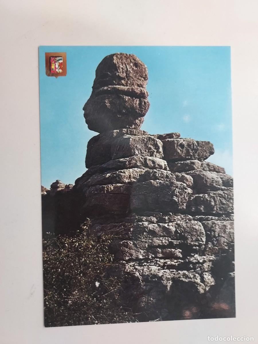 Postales: POSTAL ANTEQUERA EL TORCAL CARA HUMANA. S/C. 1967. DOMINGUEZ. MALAGA