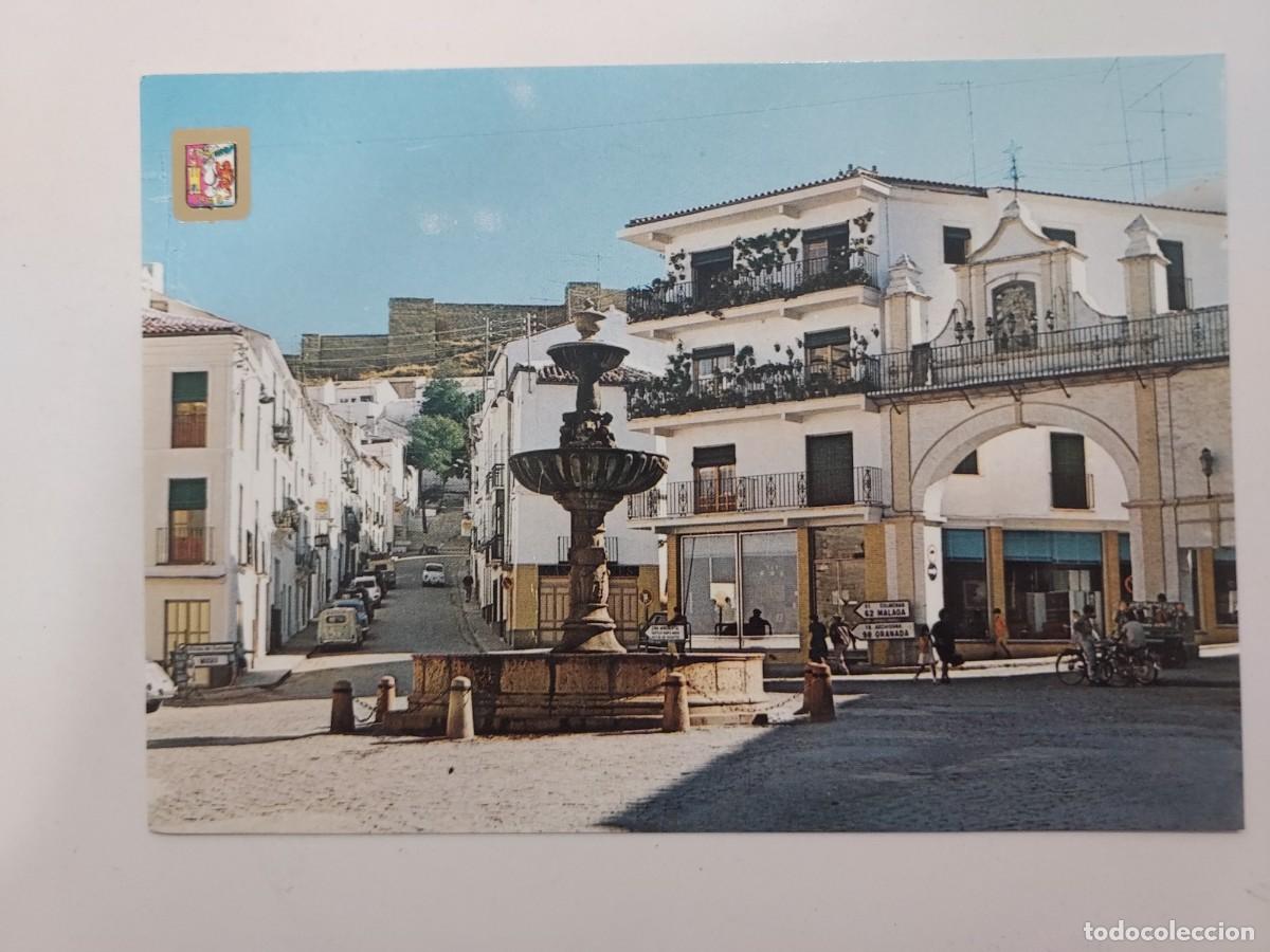 Postales: POSTAL ANTEQUERA PLAZA DE SAN SEBASTIAN. S/C. 1972. DOMINGUEZ. MALAGA