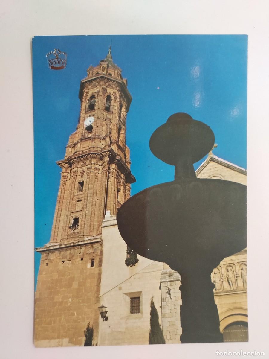 Postales: POSTAL ANTEQUERA VISTA PARCIAL DE LA IGLESIA DE SAN SEBASTIAN. S/C. 1975. LA CORONA. MALAGA