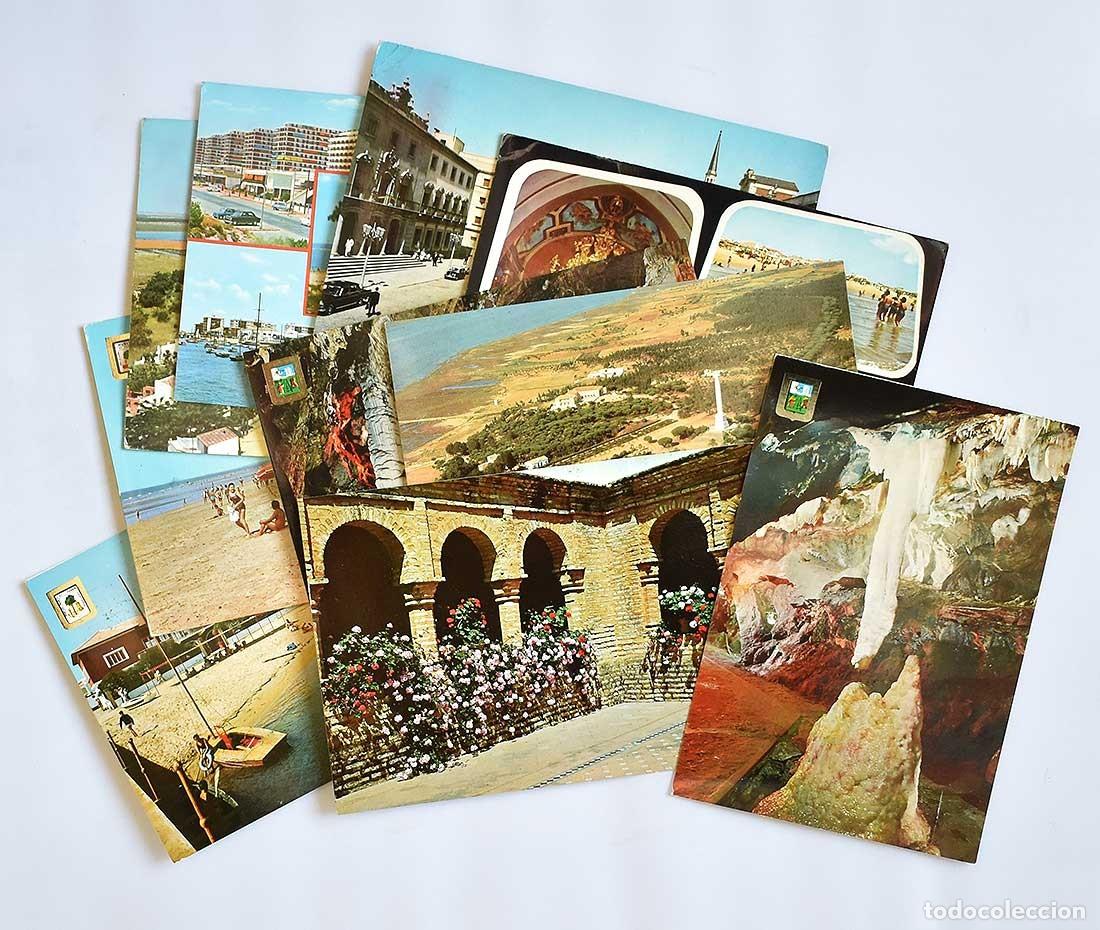 Postales: Lote de 10 postales de Huelva. Mayor&iacute;a circuladas
