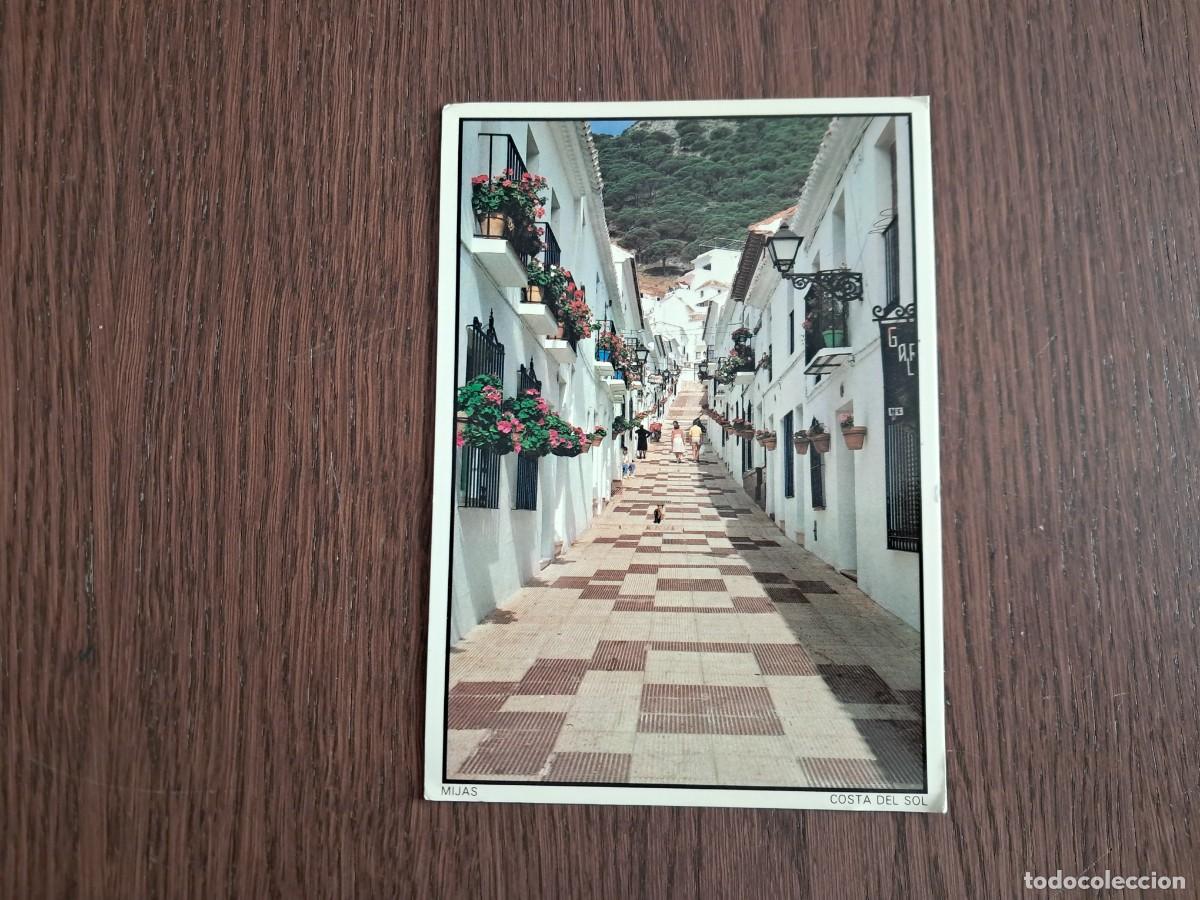 Postales: postal de Espa&ntilde;a, Mijas, Costa del sol, M&aacute;laga, a&ntilde;o 1989.
