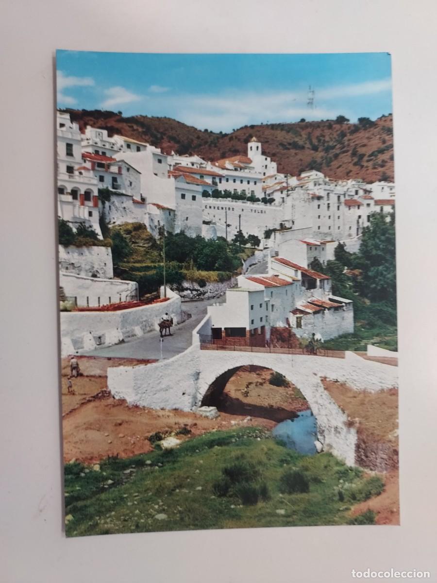 Postales: POSTAL TOLOX VISTA PARCIAL. 1969. CIRCULADA. M&Aacute;LAGA. Costa del Sol, Pueblo Blanco