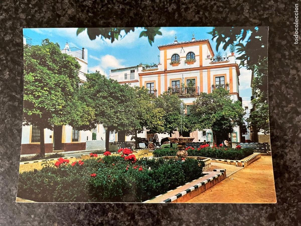 Postales: 534 Sevilla plaza de Do&ntilde;a Elvira sin circular