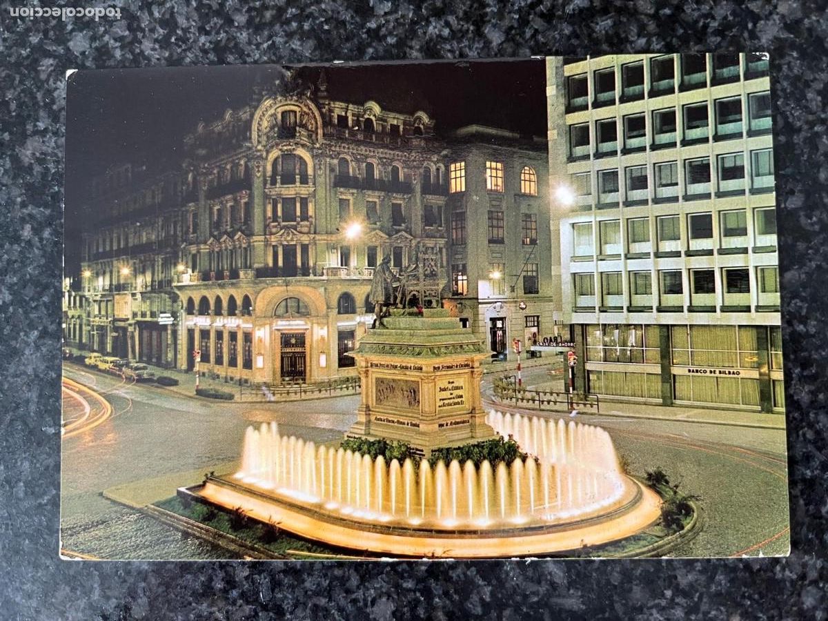 Postales: Granada plaza Isabel la Cat&oacute;lica sin circular