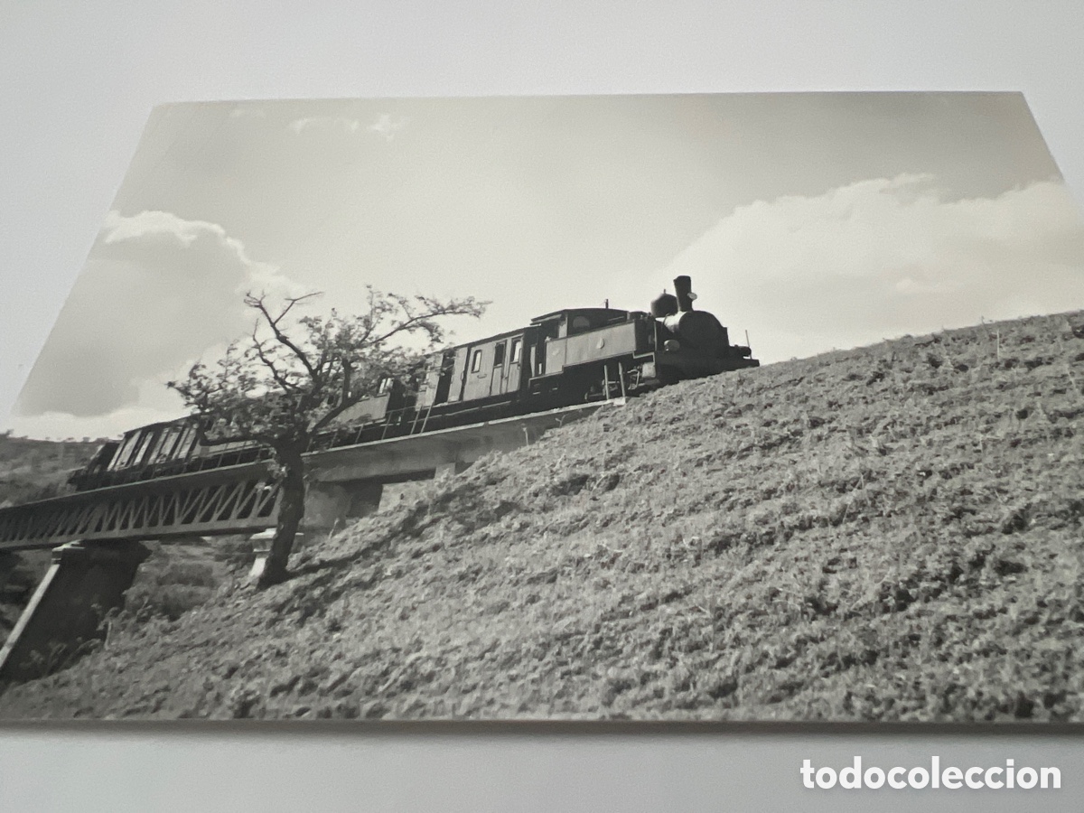 Postales: POSTAL M&Aacute;LAGA. Ferrocarril Suburbano. Tren para Co&iacute;n cerca de Alhaur&iacute;n el Grande.1962. Ed BVA