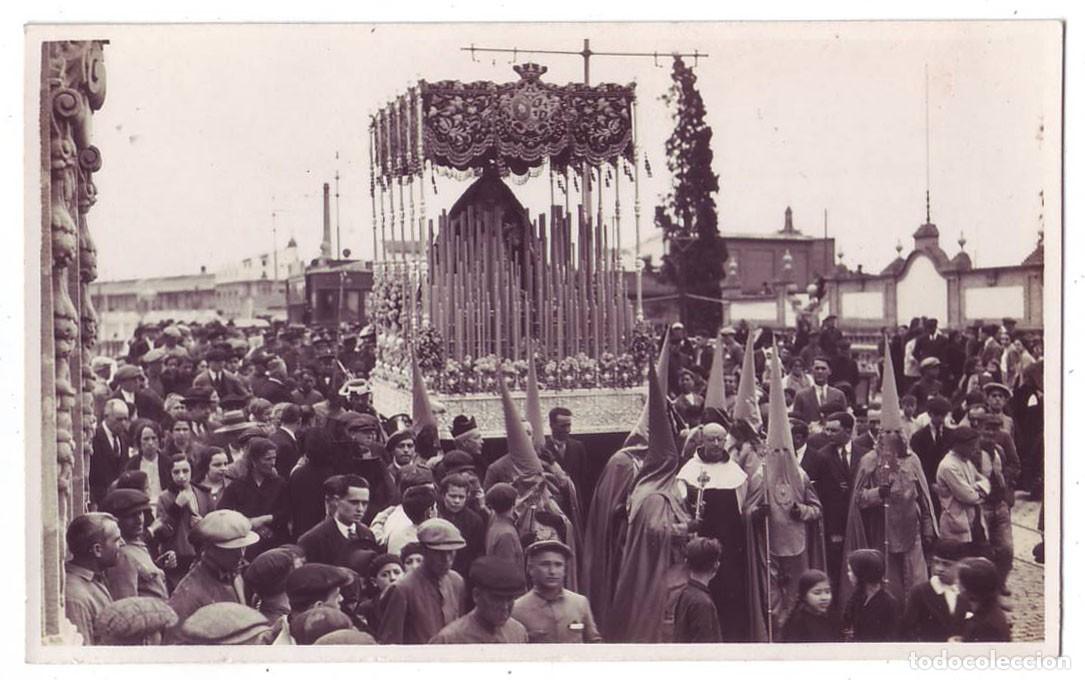 Postales: Sevilla: Semana Santa. Virgen del Refugio Hermandad de San Bernardo. Eulogio de las Heras (A&ntilde;os 20)