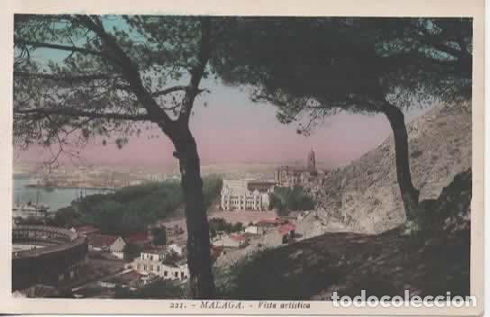 Postales: MALAGA SIN ESCRIBIR VISTA ARTISTICA