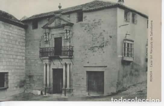 Postales: MALAGA SIN ESCRIBIR RONDA CASA DEL MARQUES DE SALVATIERRA