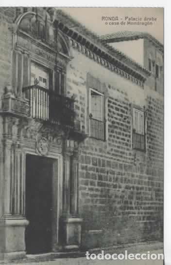 Postales: MALAGA SIN ESCRIBIR RONDA PALACIO ARABE