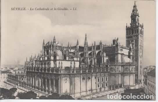 Postales: SEVILLA SIN ESCRIBIR CATEDRAL Y GIRALDA
