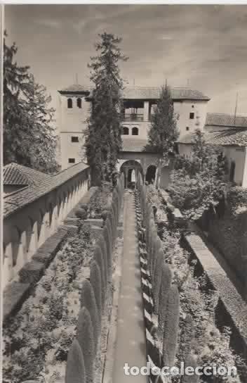 Postales: GRANADA SIN ESCRIBIR GENERALIFE