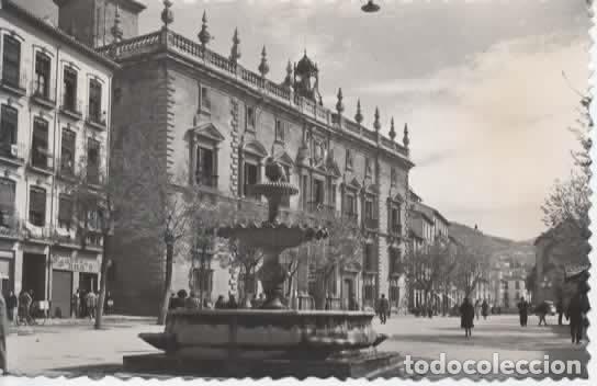Postales: GRANADA SIN ESCRIBIR CANCILLERIA RESTOS DE PEGAMENTO