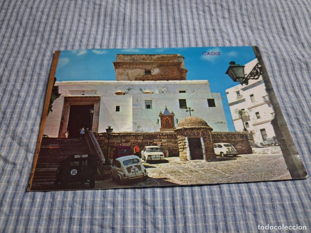 Postales: Postal moderna Andaluc&iacute;a. C&aacute;diz. Parroquia de Santa Cruz. Estado ver imagen.