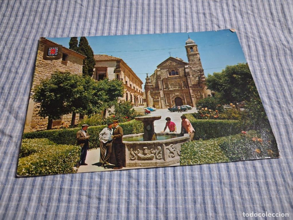 Postales: Postal moderna Andaluc&iacute;a. Ja&eacute;n. &Uacute;beda. Fachada Bas&iacute;lica del salvador. Estado ver imagen. Circulada